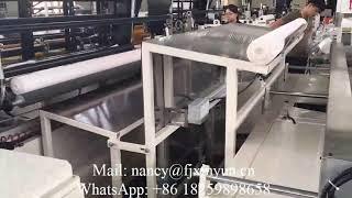 Full automatic color glue lamination small toilet paper rewinding machine production line