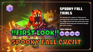 Minecraft Dungeons Spooky Fall Event - FIRST LOOK - Halloween Update