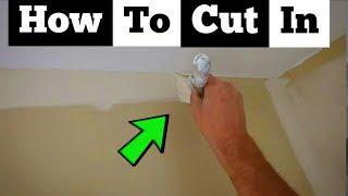 How to Cut in Walls for Interior Painting Job