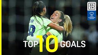 DAZN's Top 10 Goals From Matchday 4 Of The 2024-25 UEFA Women's Champions League Group Stage