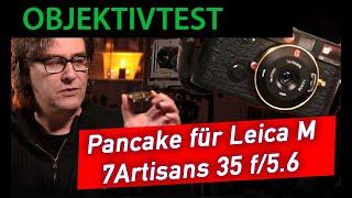   Analoge Fotografie: Objektivtest - Die chinesische Fotoflunder! Was kann das 7Artisans 35mm 5.6?