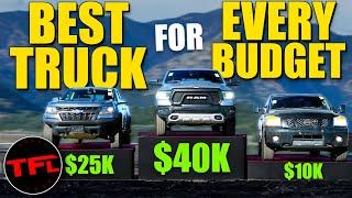 New Truck Prices Are Crazy High, So Here Are 3 Affordable Pickups, For 3 Different Budgets!