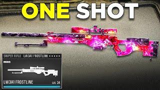 the *ONE SHOT* LW3A1 FROSTLINE in WARZONE!  (Best LW3A1 Frostline Class Setup)