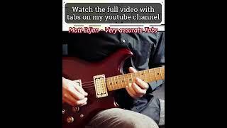 Solo Nothing Else Matters #guitar #guitare #guitarsolo  #solo #riff #electricguitar #tabs