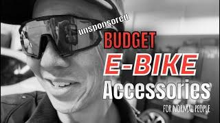 Budget E-Bike Accessories (Unsponsored) For Normal People