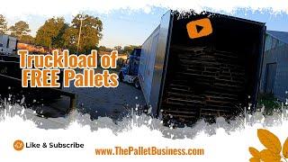 Truckload of Wood Pallets | The Pallet Business