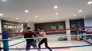 디펜스연습및 사이드스텝연습