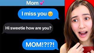 TEXTING MY DEAD MOM! (Scariest Text Message)