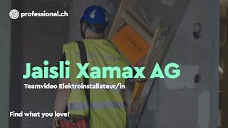 Teamwork, Technik, Zukunft: Elektroinstallateur:in bei der Jaisli Xamax AG | professional.ch