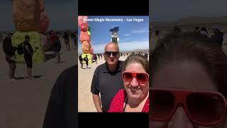 Seven Magic Mountains - Las Vegas #lasvegas #vegas #sevenmagicmountains #shorts