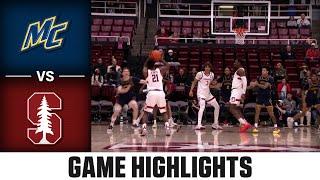 Merrimack vs. Stanford Game Highlights | 2024-25 ACC Men's Basketball