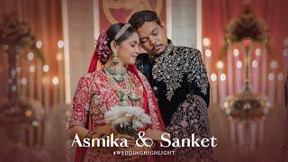 Asmika & Sanket | Cinematic | Wedding  Highlight | P3 Productions | 2023 | Navi Mumbai