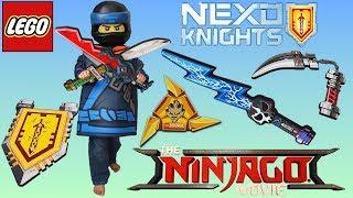 Lego Ninjago & Nexo Knights | Swords | Weapons Collection | Ryan's Toy Review | LRH & Toyz