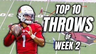 Top 10 Throws of Week 2 (The Kyler Murray Show)