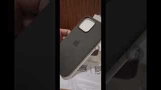 UNBOX SILICONE CASE ORIGINAL FROM APPLE 15 PRO MAX CLAY