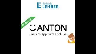 Anton App Erklärvideo; Einsatz für Schule und Eltern