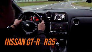 Turbo-Gockel Nissan GT-R R35 Testfahrt nach Getriebe Reperatur