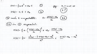 Physik Kinematik: Zeitunabhängige Bewegungsgleichung mit v0