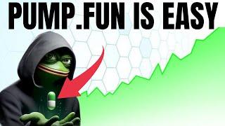 Trading PUMP.FUN Memecoins is EASY (make $100 a day)