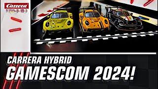 FIRST time testing Carrera Hybrid at Gamescom 2024  | @Carrera