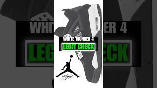 White Thunder 4 LEGIT CHECK  #shorts #legitcheck