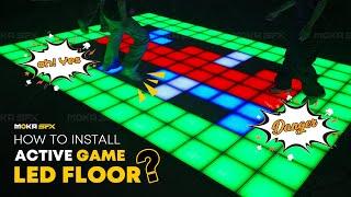 How to Install the MOKA SFX Active Game LED Floor: Step-by-Step Guide!