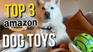 Top 3 Dog Toys in Amazon | Honest Review