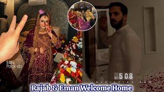 Rajab Butt Bedroom Video | Eman Welcome At Rajab Home  | Rajab Family