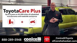 ToyotaCare Plus, a perfect peace of mind way to take care of your vehicle!