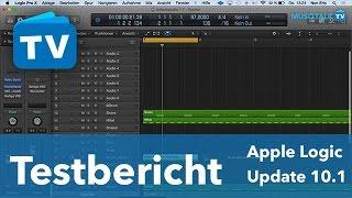 Test - Apple Logic Pro X 10.1 Update -  deutsch