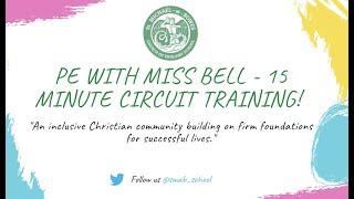 PE with Miss Bell: Circuit training for the legs!