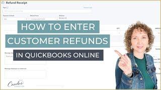 Refunds and credits in QuickBooks Online