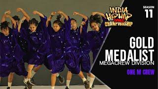 THE ONE M DANCE CREW (ODISHA)  MEGA CREW DIVISION GOLD MEDALIST