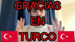 Clases de Turco 35 : ¿Cómo decir Gracias en Turco? (APRENDER TURCO) #aprenderturco #turco 