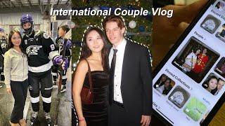 ENG | 교환학생 가서 만난 오씨와의 브이로그 | International couple vlog