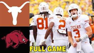 Texas vs Arkansas Week 12 [FULL GAME] Highlights | 2024 College Football Highlights