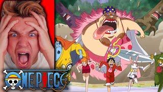 WEDDINGGGG CAKEEEEEEEE!!! (one piece reaction)