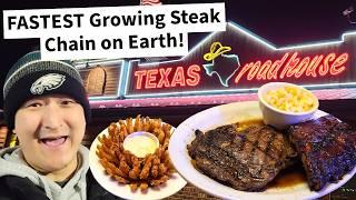 The World's FASTEST GROWING Steak Chain! Is TEXAS ROADHOUSE Worth The Hype?