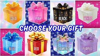 Choose YOUR Gift8 gift box challenge Gold, Pink, Black, White, Blue, Red, Diamond or Purple