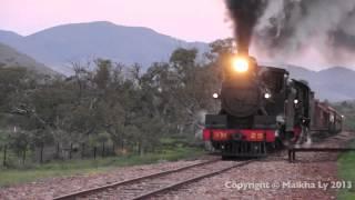 South Australian steam! - Pichi Richi Railway's NM25 and W22 double heading