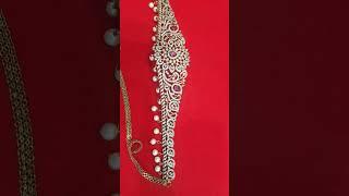 ₹1199 chain vadanam.... #artificaljewellery #necklace #victoria #bridal #cz #jewellery