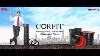 Prince Corfit Installation AV ( Double Wall Corrugated Pipes)