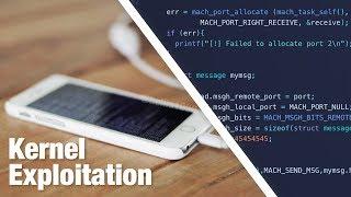 iOS Kernel Exploitation Heap Spray/Feng Shui Technique | Mach Message Spraying