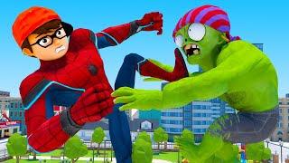 Scary Stranger 3D - NickSuper and Miss T vs Team Zombie rescue Tani - Nick love Tani COMPALATION