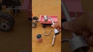 Mini tractor project mini motor water pump science project video