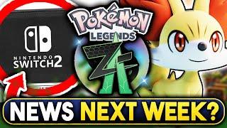 POKEMON NEWS! NEW LEGENDS Z-A NEWS NEXT WEEK RUMOR! NEW SWITCH 2 IMAGE LEAKS & MORE!