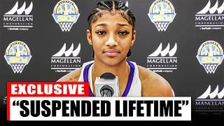 BIG NEWS: Angel Reese Just Received LIFETIME SUSPENSION From WNBA! SHE NEEDS HELP!