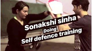 Sonakshi sinha doing Self Defence Training with ( kuldeep shashi )