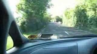 Toonces drives in Ireland