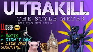 ULTRAKILL | The Style Meter (& every style bonus) | (Patch 14)